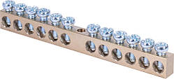 Шина нульова e.bsc.stand.20.12, 12 отв.х 20 А