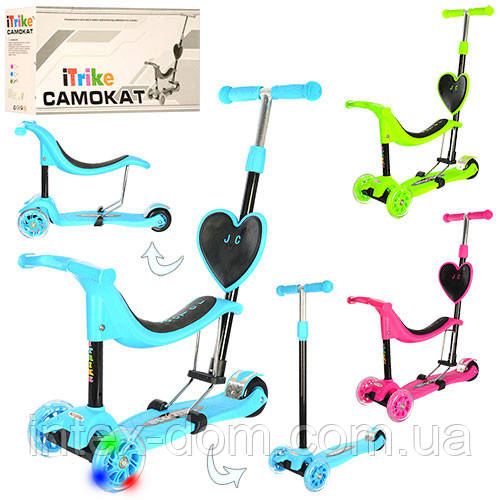 САМОКАТ JR 3-057 (Синій), фото 1