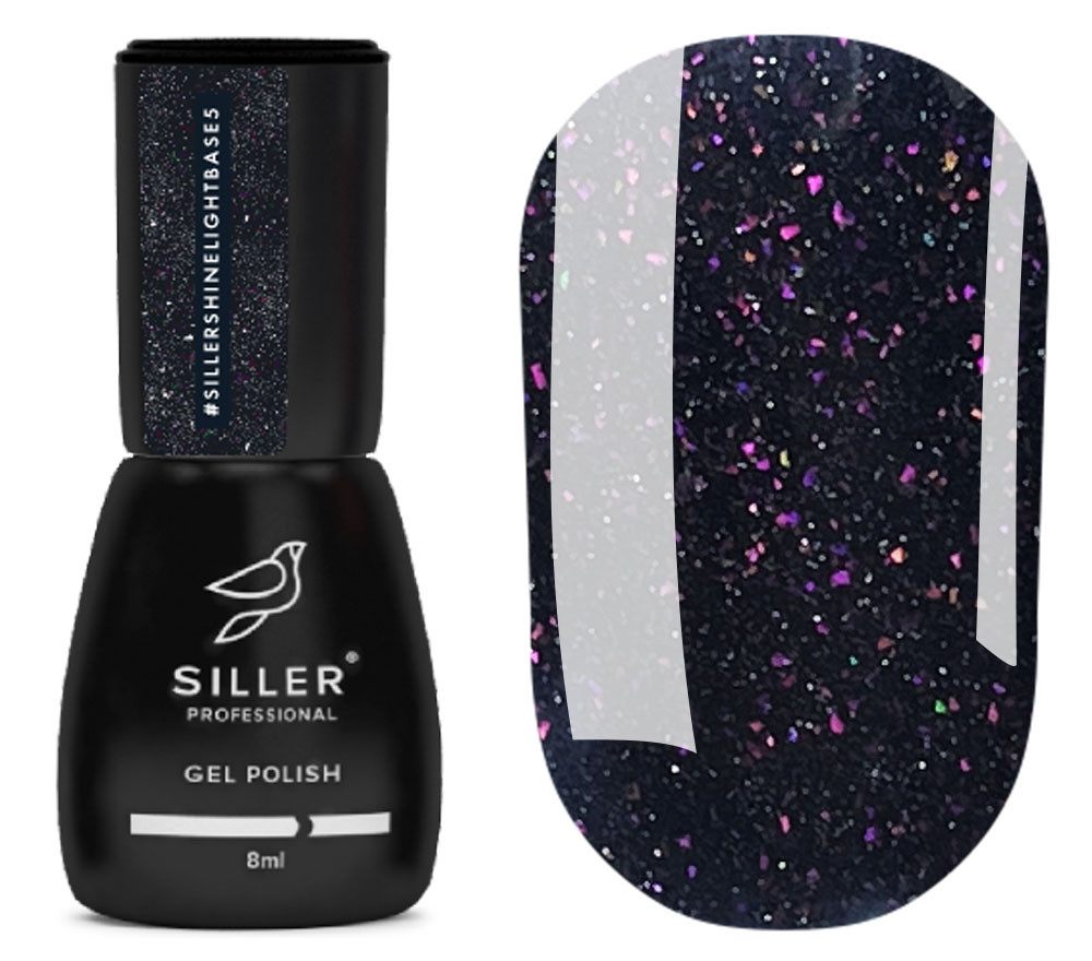 Світловідбиваюча База для гель лаку Siller Shine Light Base №05 8 мл.