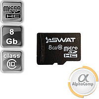 Карта пам'яті microSD 8GB SWAT SDHC (Class 10)