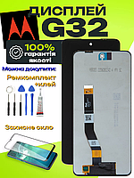 Оригінальний дисплей для Motorola G32 з матрицею та сенсором в зборі , Екранний модуль на Мото Г32