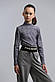 БРЮКИ ПАЛАЦЦО "ПРЕМІУМ" сірі, фото 3