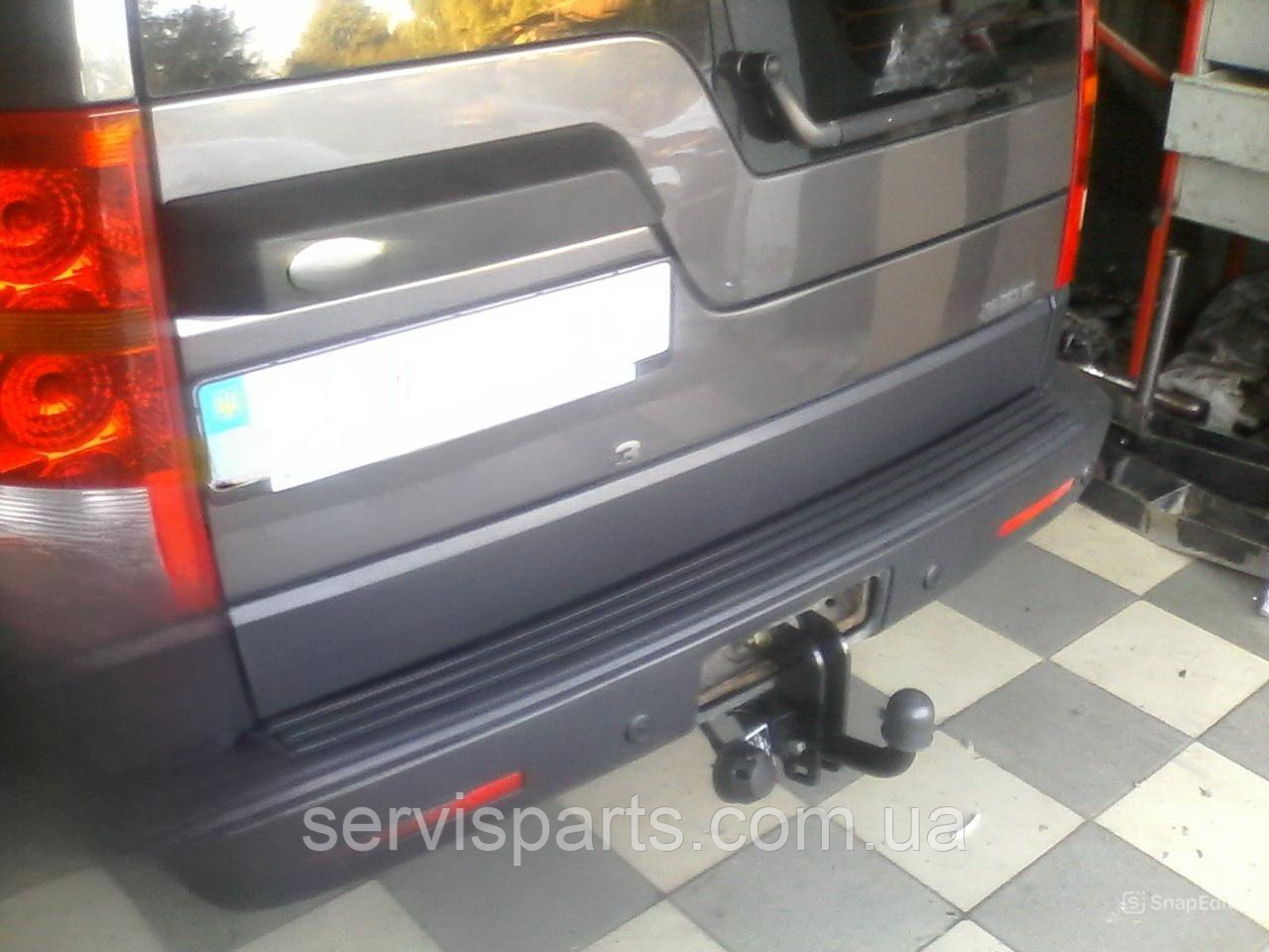 Фаркоп Land Rover Discovery III-IV (Ленд Ровер Діскавері 3,4)