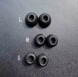 Оригінальні амбушури Samsung Galaxy Buds 3 Pro Buds3 Pro SM-R630 розмир S маленькі чорні, фото 8