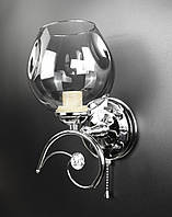 Бра настінна 26010 Хром 25х15х14 см. florentia