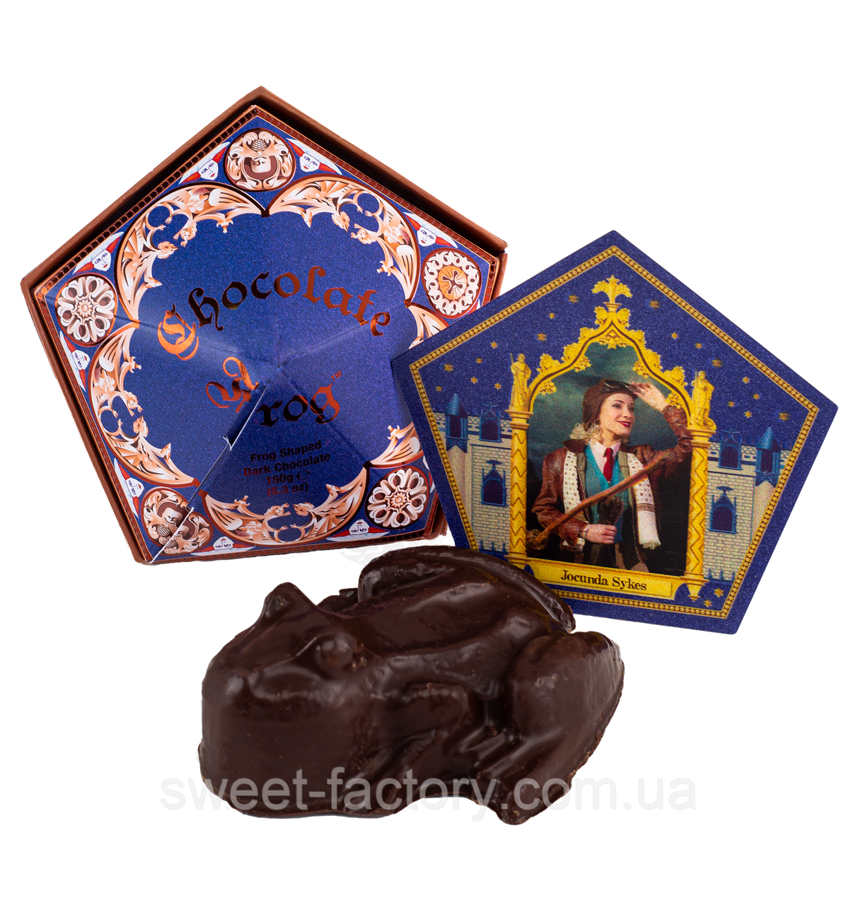 Шоколадна жаба Harry Potter Chocolate Frog Dark Chocolate 150g, фото 1