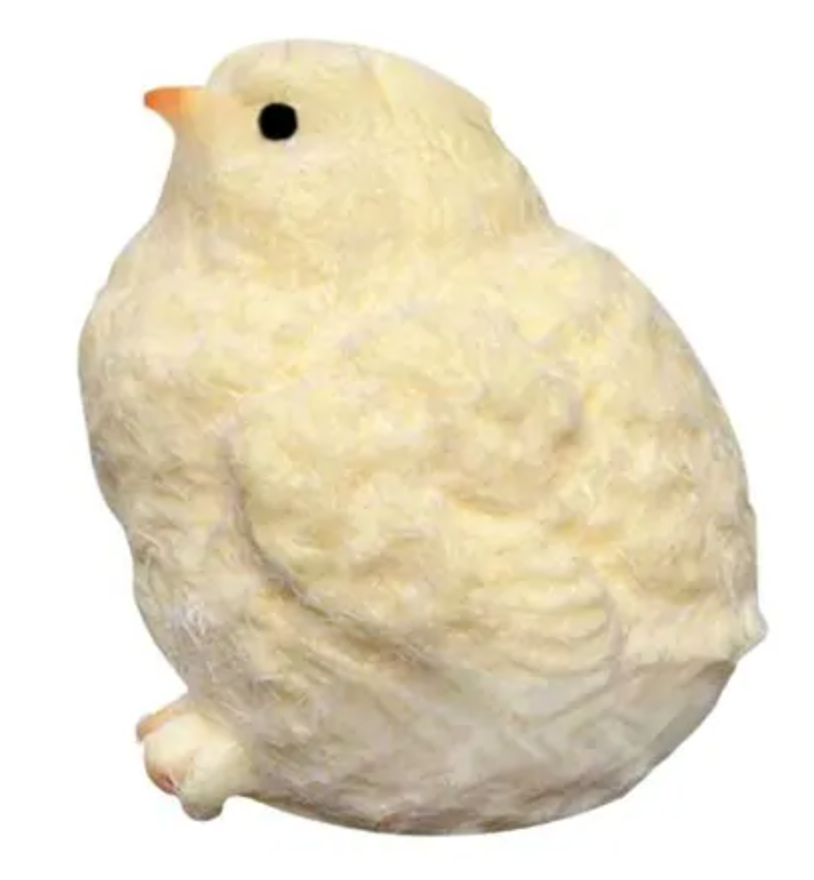 Іграшка-антистрес Таба Сквіш Ципленок жовтий з ворсом, фото 1