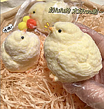 Іграшка-антистрес Таба Сквіш Ципленок жовтий з ворсом, фото 7