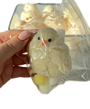 Іграшка-антистрес Таба Сквіш Ципленок жовтий з ворсом, фото 4