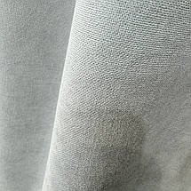 Готові штори однотонні Мікровелюр світло сірий, фото 4