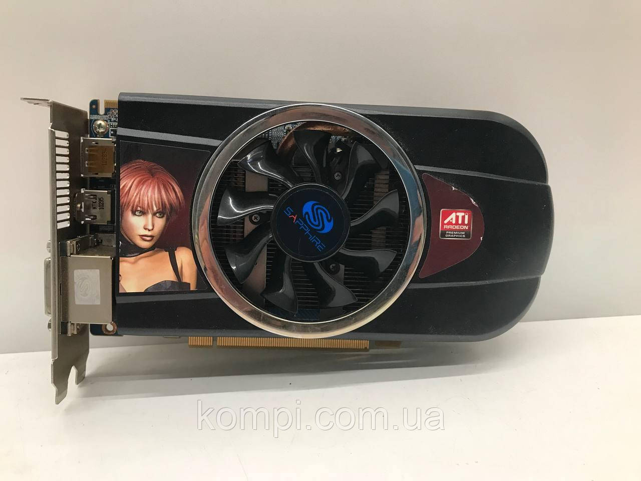 Відеокарта Sapphire Radeon HD 5770 1GB (1GB,GDDR5,128 Bit,HDMI,PCI-Ex,Б/у)