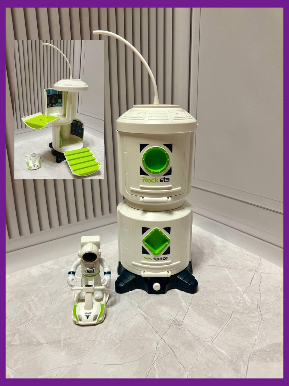 Дитяча іграшка космічний корабель 80103 світлозвука космонавта, фото 1