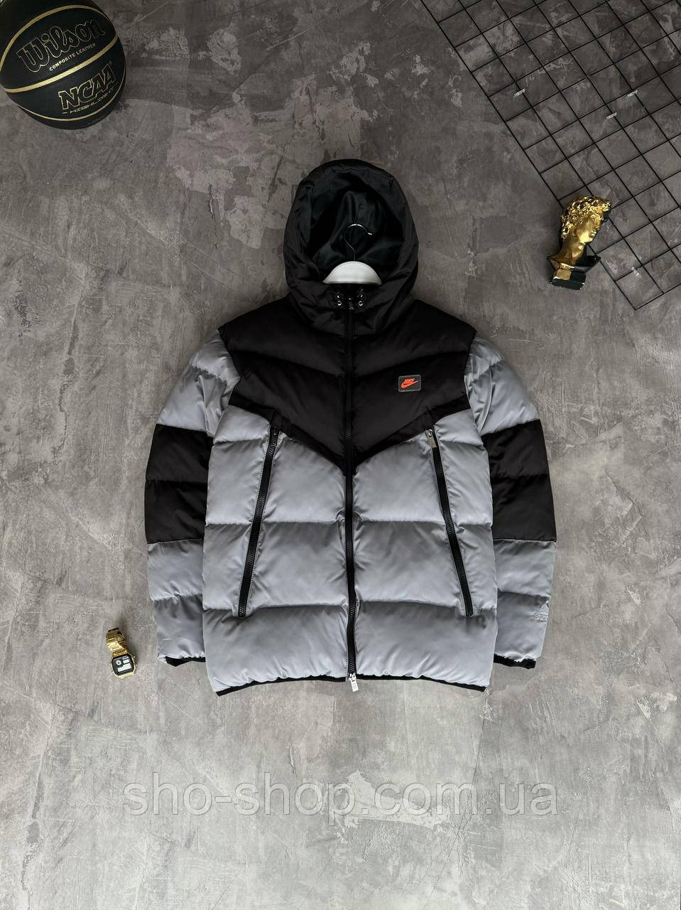 Чоловіча зимова куртка Nike зимова куртка Туреччина, фото 1