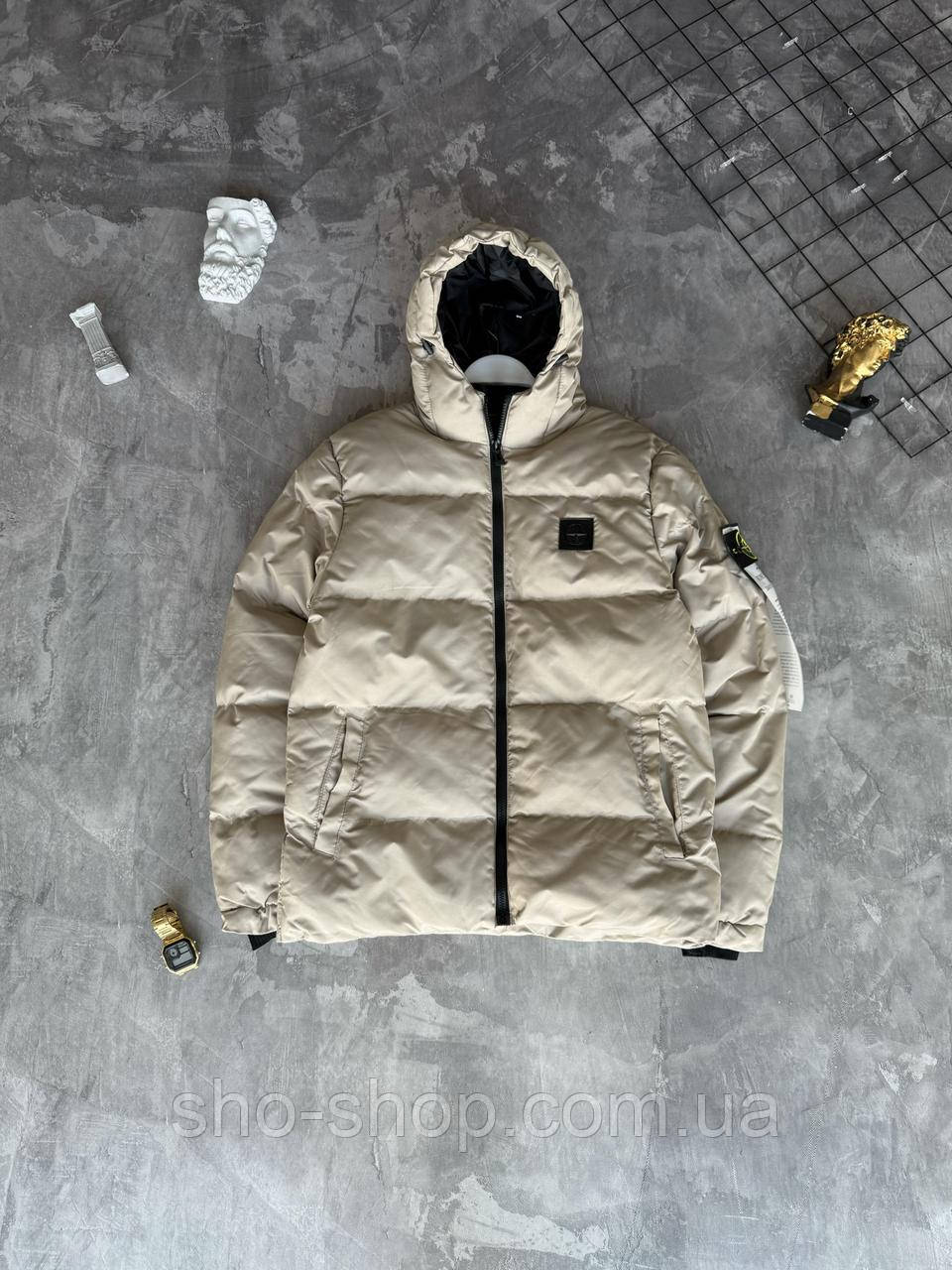 Чоловіча зимова куртка Stone Island зимова куртка Туреччина, фото 1
