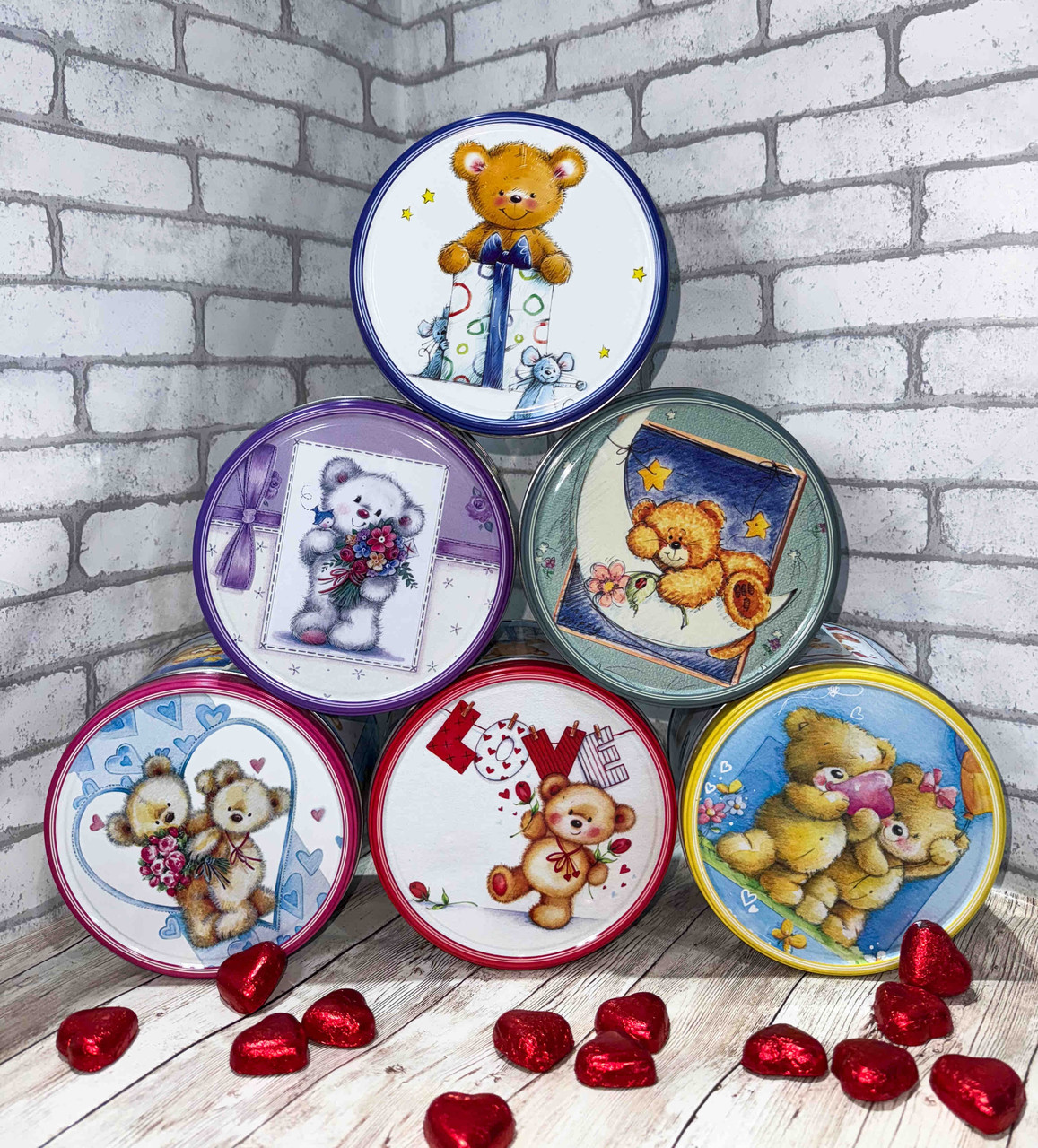Печиво Вершкове Jacobsens Bakery Teddy Bears в з/б 300 г Данія, фото 1