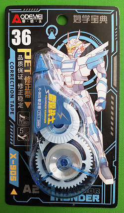 Канц Коректор стрічковий ”AODEMEI” /X905/ 5мм*36м (1/48), фото 1