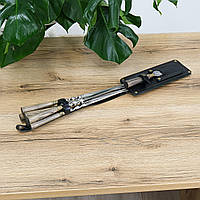 Подарунковий набір плоских шампурів 6шт з виделкою ясень бронза без лиття Гранд Презент НШ001ЯБ