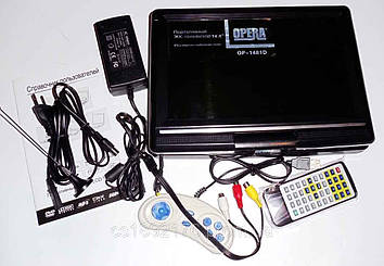 Портативний DVD/TV плеєр Opera OP-1481D 3D (11")