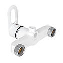 Змішувач для душу Lidz Latwa 010 (з душовим гарнітуром) (k40) LDLAT010WHI45426 White, фото 3