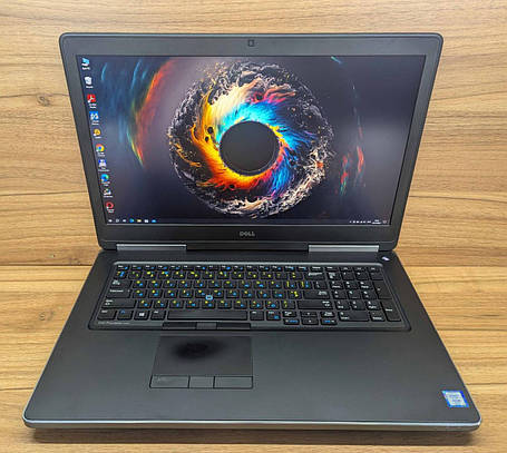 Б/в Ноутбук Dell Precision 7710 17.3" 1920x1080| Xeon E3-1505M v5| 32 GB RAM| 512 GB SSD| Quadro M3000M 4GB, фото 1