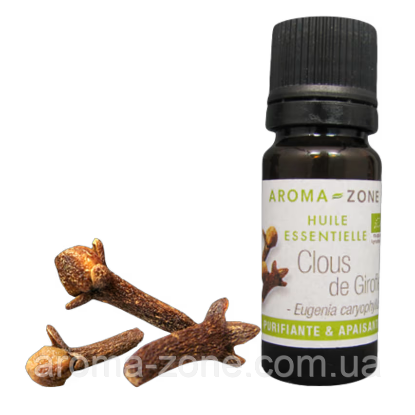 Ефірна олія Гвоздики бутони (Eugenia caryophyllus) BIO 30 мл
