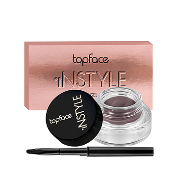 Підводка для очей гелева topface Instyle Gel Eyeliner PT552 № 02 Коричнева