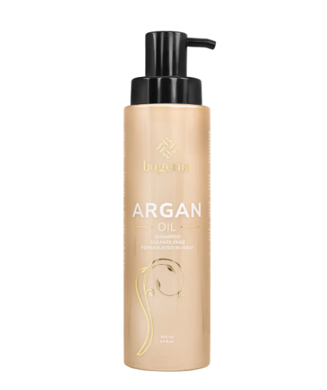 Шампунь для волосся з олією аргани Bogenia Argan Oil Hair Shampoo 400 мл, фото 1