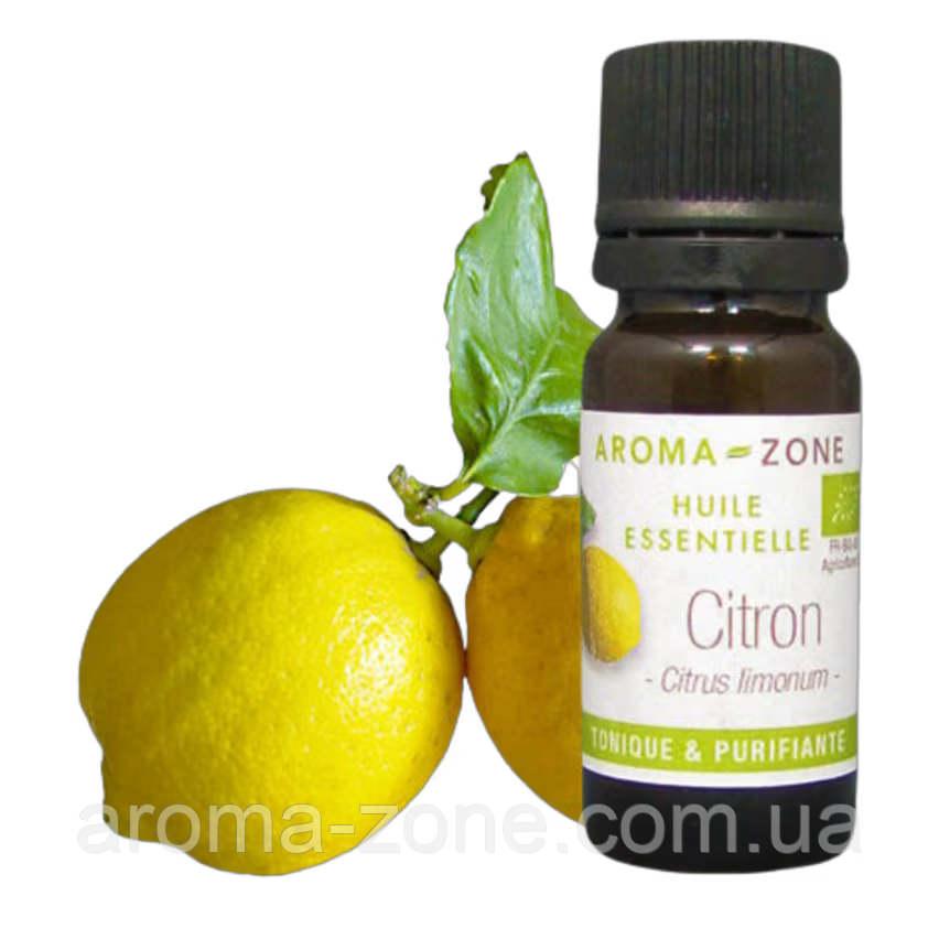 Ефірна олія Лимон (Citrus limomum) BIO Об'єм: 10 мл