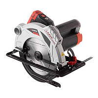 Пила дискова 1800Вт, 5000об/хв, кут 90-45, глибина розпилу 73-48мм, диск 210мм*30мм, 40 зубів, лазер