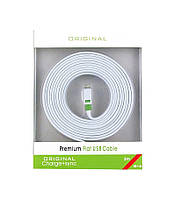 Шнур кабель Premium Flat USB 3m для Iphone