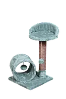 Когтеточки для кошек Когтеточка для кота с полкой лежанкой Царапалка дряпка для кота Кошачьи когтеточки