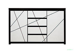 Комод KOM 2D4S МДФ Каспіан (BRW/БРВ Україна) 1420*920*400 мм