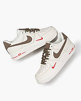 Жіночі Кросівки Nike Air Force 1 Low Yohood Rice Beige / Найк Аїр Форс 1 Йохуд Райс Низькі Бежеві, фото 6