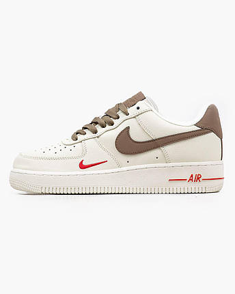 Жіночі Кросівки Nike Air Force 1 Low Yohood Rice Beige / Найк Аїр Форс 1 Йохуд Райс Низькі Бежеві, фото 1