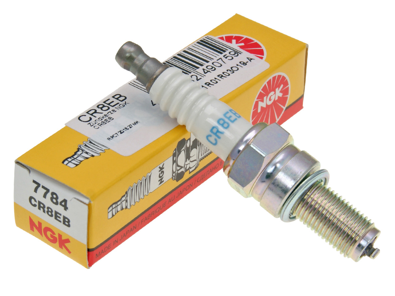 Свічка запалювання NGK 7784 / CR8EB
