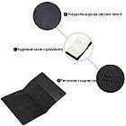 Обложка на паспорт Shvigel 13917 шкіряна Чорна, фото 5