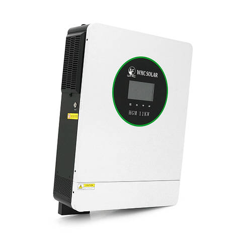 Гібридний інвертор HGM-11KW, 11000W, 48V, струм заряду 0-140A, 60-500V, MPPT (140А, 500 Vdc), фото 1