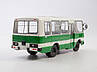 Модель Автобус ПАЗ-3205 (зелено/білий) | Радянський Автобус (СОВА), фото 2