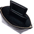 Жіноча косметичка зі шкіри Amelin GRANDE PELLE 11302 Чорна, фото 7