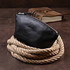 Жіноча косметичка зі шкіри Amelin GRANDE PELLE 11302 Чорна, фото 8