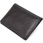 Шкіряна обкладинка для автодокументів GRANDE PELLE 11495 Чорний, фото 2