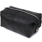 Стильна вінтажна косметичка Shvigel 16397 Чорний, фото 2