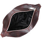 Шкіряна вінтажна косметичка Shvigel 16398 Коричневий, фото 5