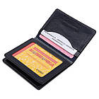 Шкіряна обкладинка для прав GRANDE PELLE 11539 Синій, фото 5