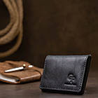 Шкіряна обкладинка для прав GRANDE PELLE 11539 Синій, фото 8