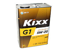 Олива моторна синтетика KIXX G1 5W-30 4 л SN/GF-5