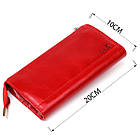 Яскравий жіночий клатч шкіряний SHVIGEL 16185 Червоний, фото 3