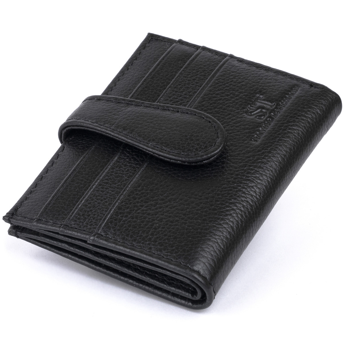 Гаманець-візитниця ST Leather 19208 Чорний, фото 1