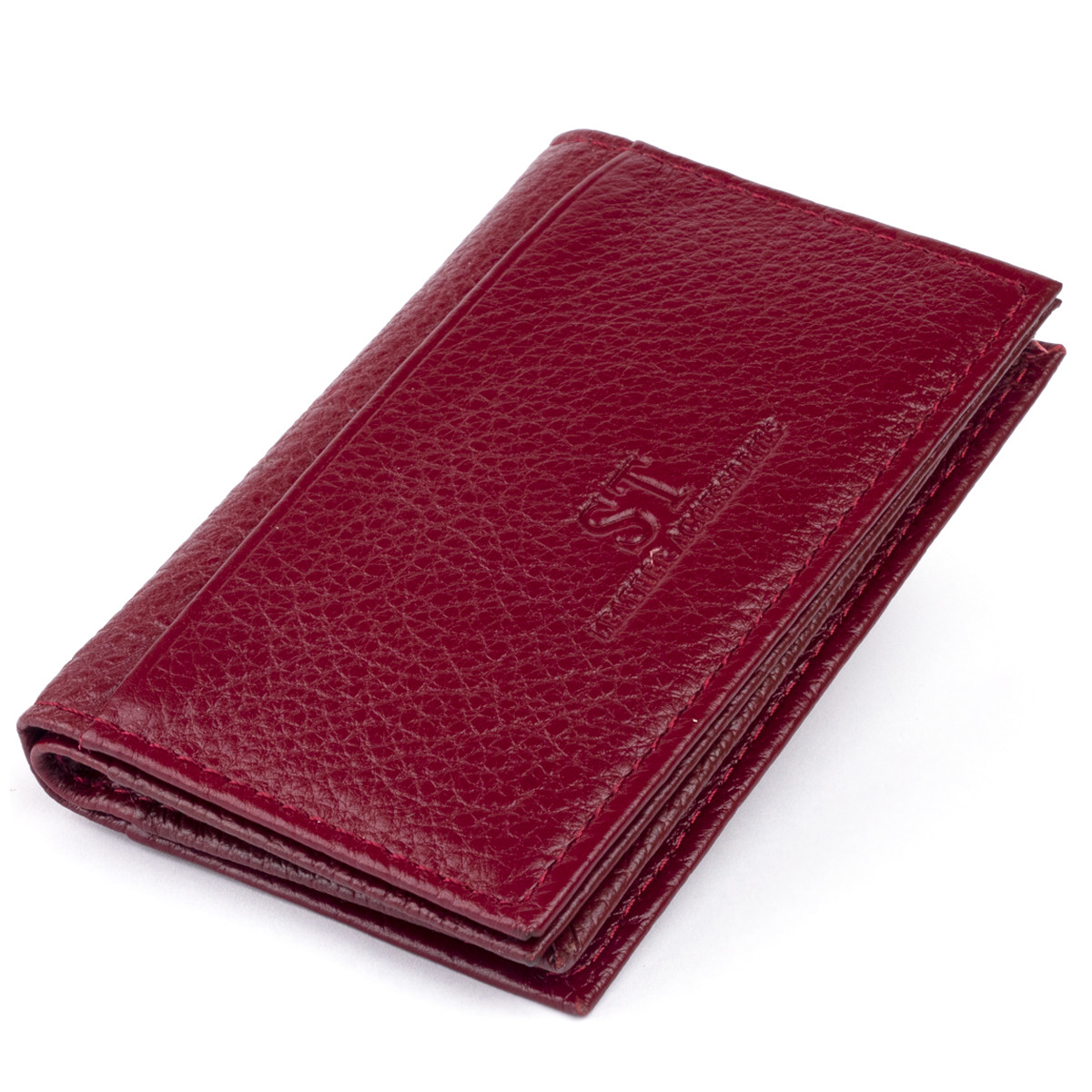 Візитниця-книжка ST Leather 19218 Бордова, фото 1