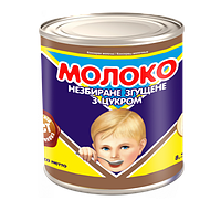 Молоко згущене Гост 8,5% Первомайськ 370 гр ж/б
